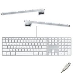 Клавіатура Apple Keyboard Aluminium (MB110) MB110 фото