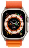 Apple Watch Ultra 49mm Titanium Case with Orange Alpine Loop Ultra/8 фото 2