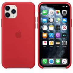 Чохол для iPhone 11 Pro Max Silicone Case -(PRODUCT) Red qe51233 фото