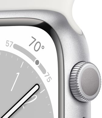 Apple Watch Series 8 45mm Silver 8/7 фото