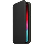 Leather Folio for iPhone XS - Black 897654 фото 3