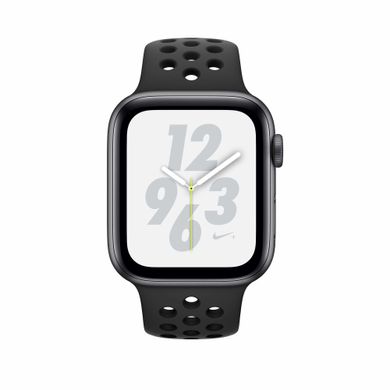 Apple Watch Nike+ Series 4 GPS 40mm Space Gray Aluminum Case with Black Nike Sport Band (MU6J2) 523142 фото