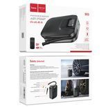 АВТОМОБІЛЬНИЙ НАСОС HOCO S53 BREEZE PORTABLE SMART AIR PUMP BLACK 6931474750136 фото 7