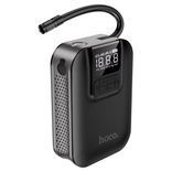 АВТОМОБІЛЬНИЙ НАСОС HOCO S53 BREEZE PORTABLE SMART AIR PUMP BLACK 6931474750136 фото 1