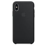 Silicone Case for iPhone XS - Black 132154 фото 1