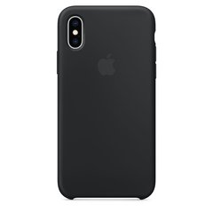 Silicone Case for iPhone XS - Black