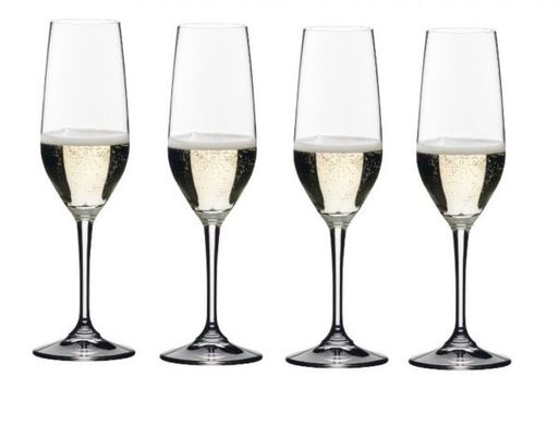 Набор бокалов для шампанского Riedel VIVANT, об'єм 0,29 л, 4 штуки (0484/08) 0484/08 фото