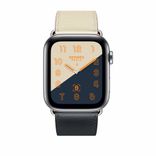Apple Watch Hermès Stainless Steel Case with Indigo/Craie/Orange Swift Leather Single Tour (MU9D1) 935342 фото 2
