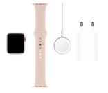 Apple Watch Series 5 44mm Gold Aluminum Case with Pink Sand Sport Band MWVE2GK/A 2019544 фото 6