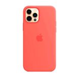 Силиконовый чехол Apple Silicone Case MagSafe Pink Citrus (MHL93) для iPhone 12 Pro Max MK043 фото 1