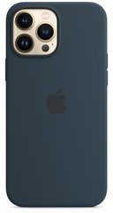 Чехол iPhone 13 Pro Max Silicone Case with MagSafe (Abyss Blue) MM2T3ZE/A MM2T3ZE/A фото