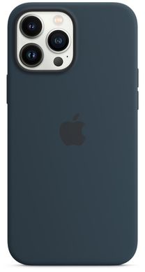 Чохол iPhone 13 Pro Max Silicone Case with MagSafe (Abyss Blue) MM2T3ZE/A MM2T3ZE/A фото