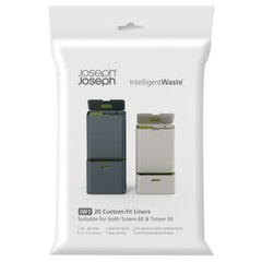 Пакеты для мусора Joseph Joseph general waste, объем 24-36 л, 20 штук (30006)