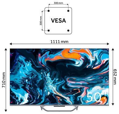 Телевізор HAIER H50Q800UX H50Q800UX фото