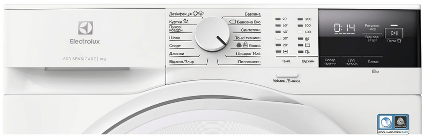 Пральна машина ELECTROLUX EW6F2281U EW6F2281U фото