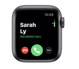 Apple Watch Series 5 44mm Space Gray Aluminum Case with Black Sport Band MWVF2GK/A 2019544 фото 3