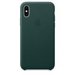 Leather Case for iPhone XS - Forest Green 312323 фото 1