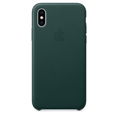 Leather Case for iPhone XS - Forest Green