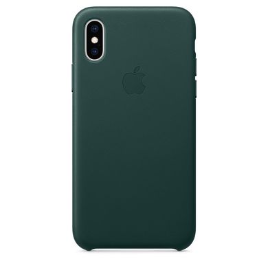 Leather Case for iPhone XS - Forest Green 312323 фото
