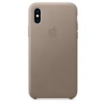 Leather Case for iPhone XS - Taupe 312324 фото 1