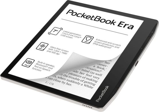 Електронна книга PocketBook 700 Era Stardust Silver (PB700-U-16-WW) PB700-U-16-WW фото