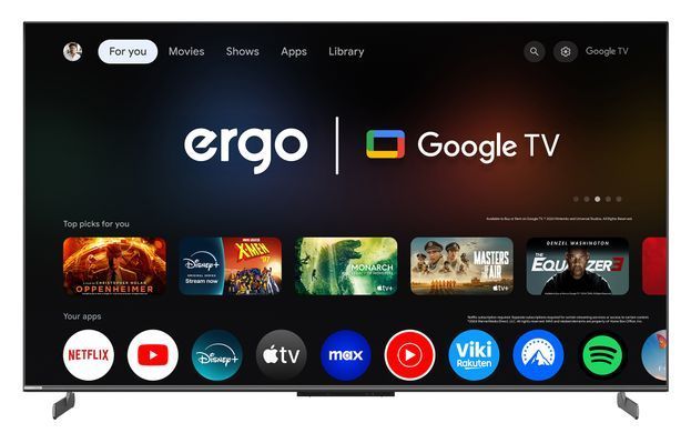 Телевізор ERGO 55MQ95 Game PRO рідкокристалічний 55MQ95 фото
