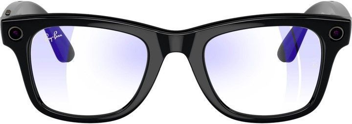Смарт-окуляри Ray-Ban Meta Wayfarer Shiny Black Frame Clear Lenses (RW4006 601/SB 50-22) RW4006 601/SB 50-22 фото