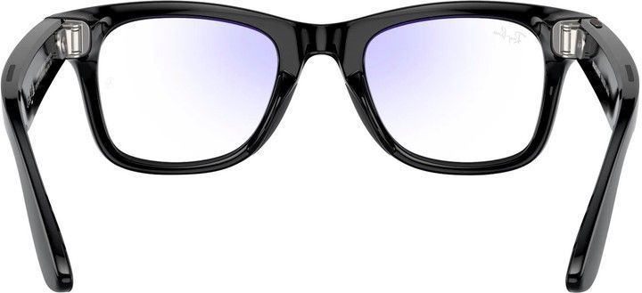 Смарт-окуляри Ray-Ban Meta Wayfarer Shiny Black Frame Clear Lenses (RW4006 601/SB 50-22) RW4006 601/SB 50-22 фото