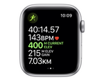 Apple Watch Series 5 40mm Silver Aluminum Case with White Sport Band MWV62GK/A 2019540 фото 4