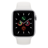 Apple Watch Series 5 40mm Silver Aluminum Case with White Sport Band MWV62GK/A 2019540 фото 2