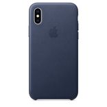 Leather Case for iPhone XS - Midnight Blue 312325 фото 1
