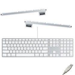 Клавіатура Apple Keyboard Aluminium (MB110RS/A) MB110RS/A фото