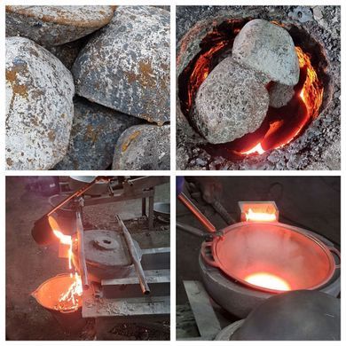 Казан 12л, &Oslash;40см, вага 7,15кг, чавунний узбецький WOK (V12Wok) V12Wok фото