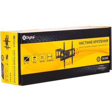 Кріплення для телевізора X-Digital Steel SA345 Black SA345 Black фото