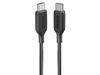 Кабель ANKER Powerline III USB-C to USB-C 2.0 - 0.9m (Чорний) 6579727 фото