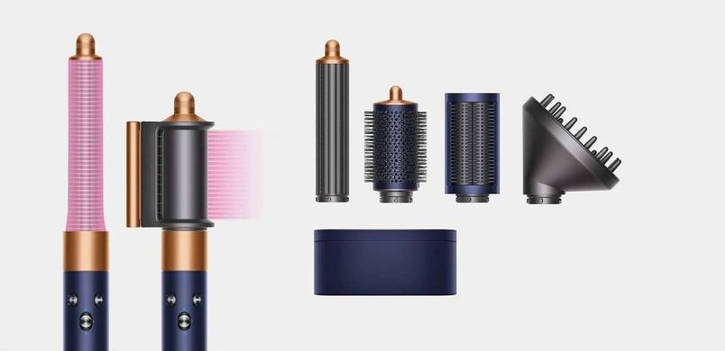 Стайлер Dyson Airwrap HS05 Complete Long Volumise Prussian Blue/Rich Copper Синій/Мідь (581143-01) 581143-01 фото
