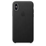 Leather Case for iPhone XS - Black 312327 фото 1