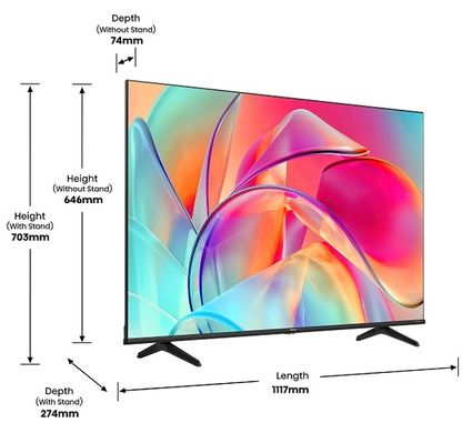 Телевізор HISENSE 50E7KQ 50E7KQ фото