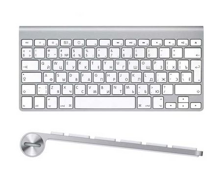 Клавіатура Apple Wireless Keyboard Aluminium (MC184) MC184 фото