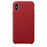 Leather Case for iPhone XS - Red 312328 фото 1