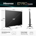 Телевізор HISENSE 65E7Q PRO 65E7Q PRO фото 3
