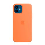 Силіконовий чохол Apple Silicone Case MagSafe Kumquat (MHKY3) для iPhone 12 | 12 Pro MK023 фото 1