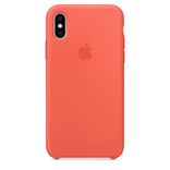 Silicone Case for iPhone XS - Nectarine 132141 фото 1