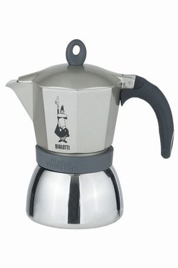 Гейзерная кофеварка bialetti moka induction 6 чашек 17557 фото