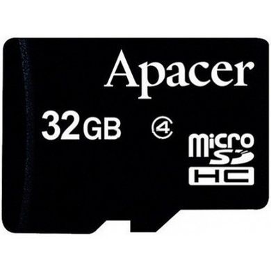 Карта пам'яті APACER microSDHC 32Gb Class 4 AP32GMCSH4-R фото