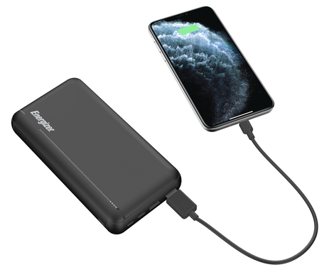 Зовн. акум. ENERGIZER UE30057PQ - 30000 mAh Li-pol+TYPE-C PD (Чорний) UE30057PQ фото