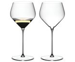 Набір з 2-х келихів для білого вина Chardonnay (Шардоне), об'єм: 670 мл, висота: 247 мм, кришталь, серія Veloce, 6330/97, Riedel 6330/97 фото 1