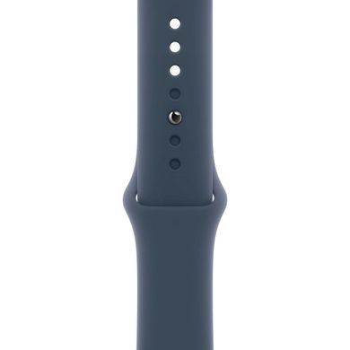 Смарт-годинник APPLE Watch S9 GPS 45mm Silver Alum Case with Storm Blue Sp/b - S/M (MR9D3QP/A) MR9D3QP/A фото