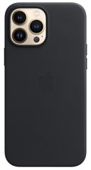 Чохол iPhone 13 Pro Max Leather Case with MagSafe (Midnight) MM1R3ZE/A MM1R3ZE/A фото