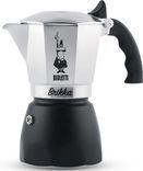 Гейзерна кавоварка Bialetti Brikka на 4 чашки 150 мл Срібляста (0007328) 0007328 фото 2